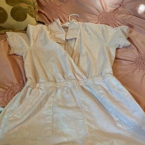 Hurley light pink cover up